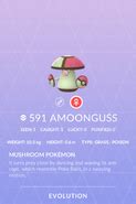 amoonguss weakness|amoonguss pokedex entry.